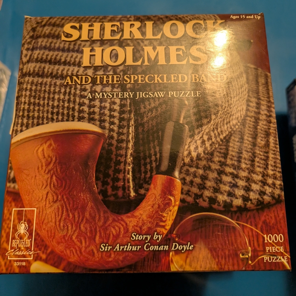 Sherlock Holmes Mystery Jigsaw Puzzle - 1000 Pieces